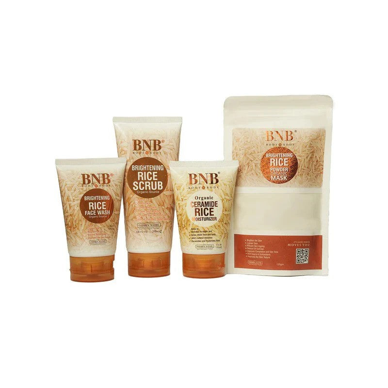 BNB Rice Bliss Bundle (Rice extract kit + Moisturizer)